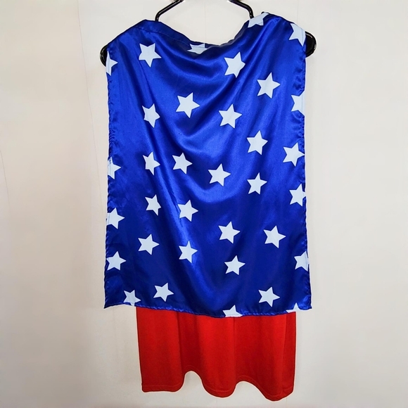 Wonder Woman Bodycon Costume Dress - Picture 8 of 10